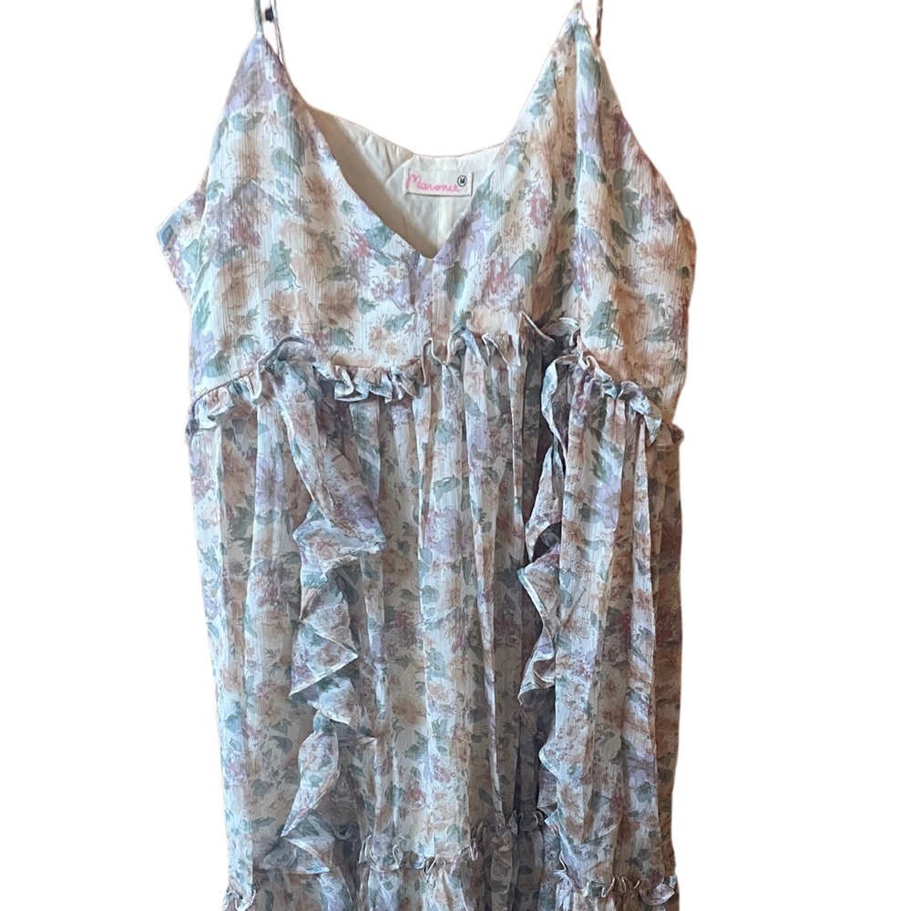 Anthropologie Maronie Floral Midi Dress - Lined NWOT
